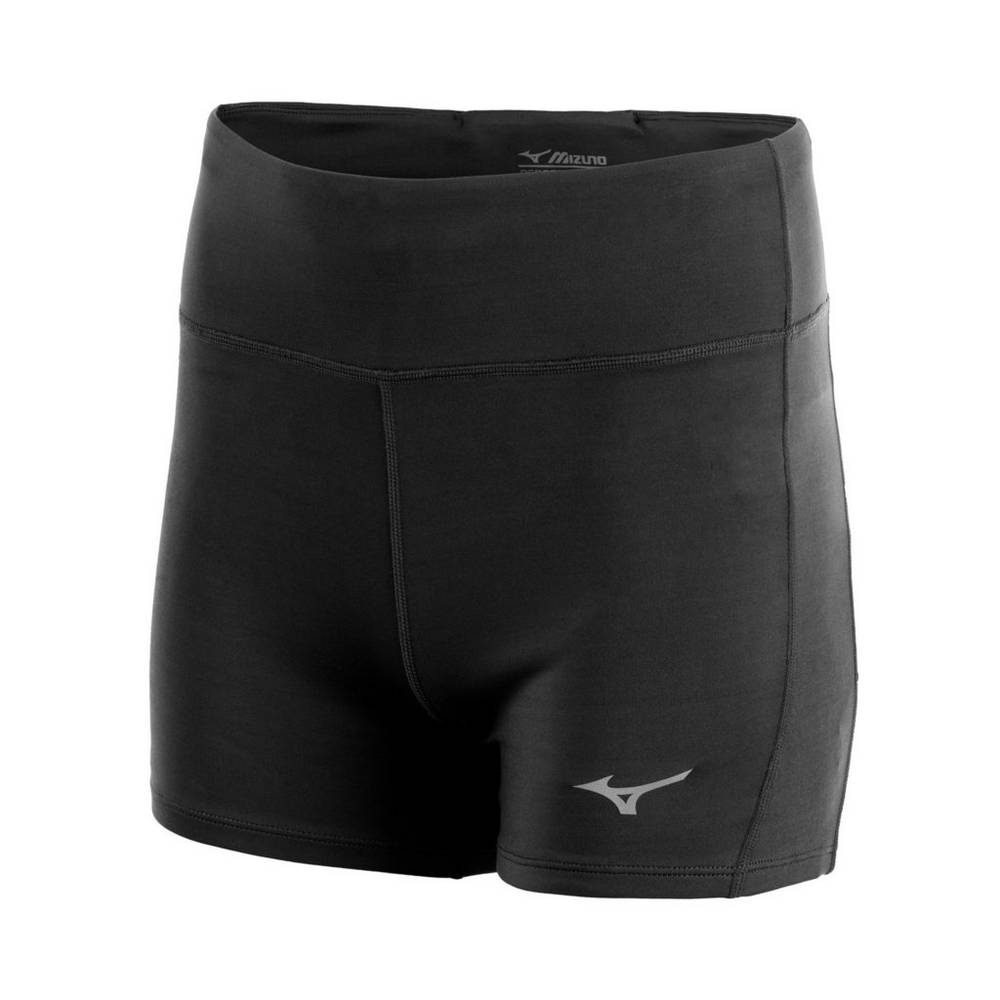 Mallas Mizuno Impulse Short Mujer Negras Baratas UJYW-01879